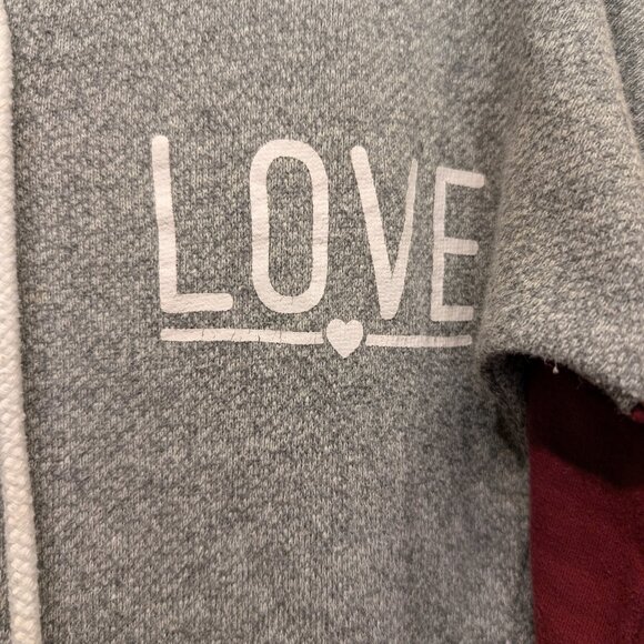 No Boundaries Long Sleeve Shoe String Lace Up Top Size XS - Picture 4 of 7